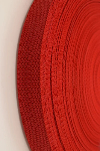 20mm wide red - red, duty