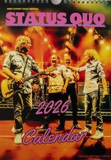 Status Quo 2026 Calendar Rare
