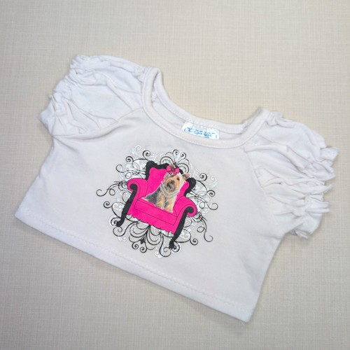 Build bear white shirt - a,