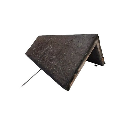 Angled ridge roof tiles - roof,