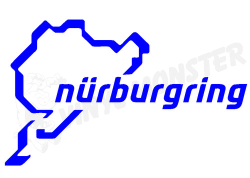 Nurburgring sticker bmw - sticker,