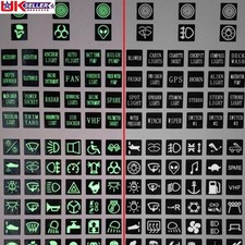 Car Night Glow Rocker Switch