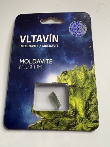 Certified genuine moldavite - genuine,