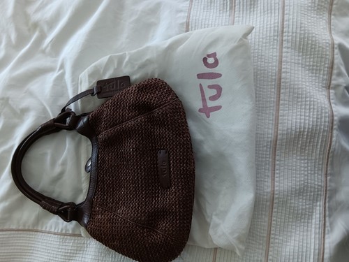 Ladies small brown tula - small,
