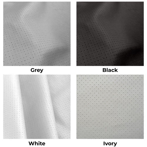 Perforated leather fabric - perforated,