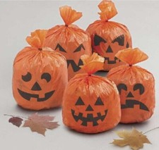 Pumpkin Leaf Bags HANGING
