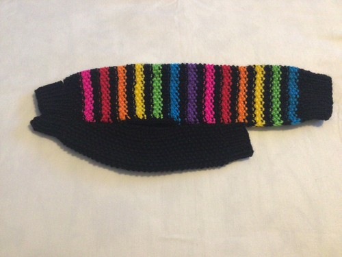 New hand knit miniature - hand,