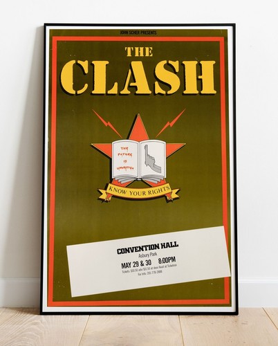 The clash 1982 asbury park - the, nj