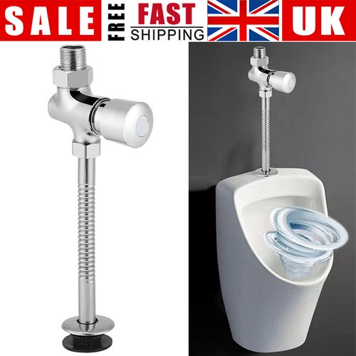 Urinal push delay flush valve - push,