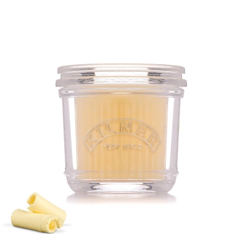 Kilner glass butter crock - glass,