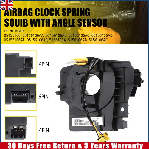 Airbag clock spring squib - clock,