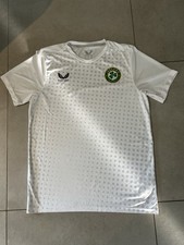 Ireland Castore Shirt Jersey Training Top Large Football Republic White