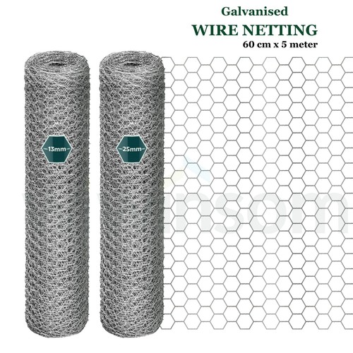 Chicken wire mesh roll 60cm - mesh, x
