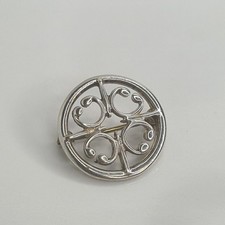 Ola Gorie St Magnus Brooch Pin  925 Sterling Silver OMG P46B