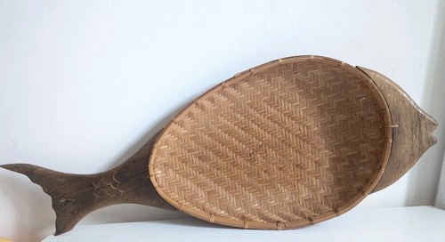 Large fish bread - bread, serving