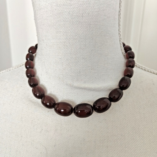 Vintage cherry red amber - vintage,