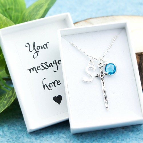 Sword necklace personalised - sword, necklace,