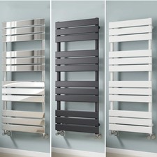 EMKE Designer Heated Towel Rails Radiator Modern Bathroom Flat Panel Warmer Rads