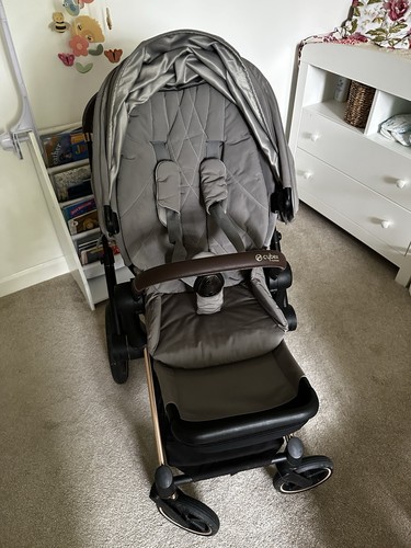 Cybex priam platinum - platinum, gold