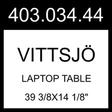 IKEA VITTSJÖ Laptop Table