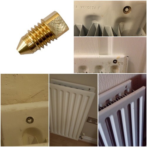 Radiator bleed screws back - radiator,