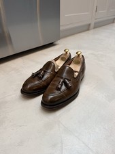 Crockett & Jones Cordovan Cavendish Loafer - Dark Brown - Special Order - UK 9