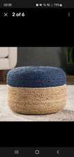 Pouf Cover Living Room Decor