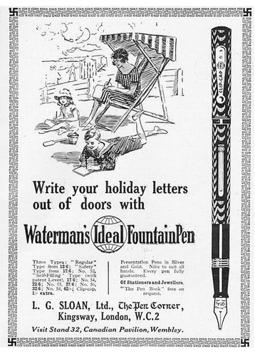 Waterman ideal fountain pen - ideal,
