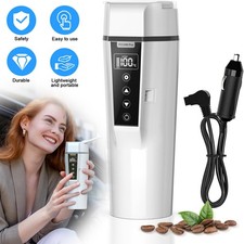 Car Kettle 12V/24V Travel Camping Kettle Electric Kettle Electric Heating Cup