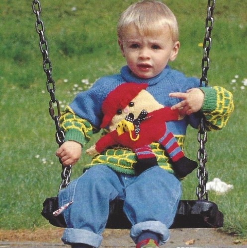 Baby boys sweater and toy - boys,