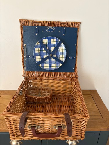 Vintage optima england wicker - england,