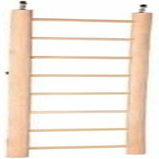 Wooden Ladder with Eight Rugs