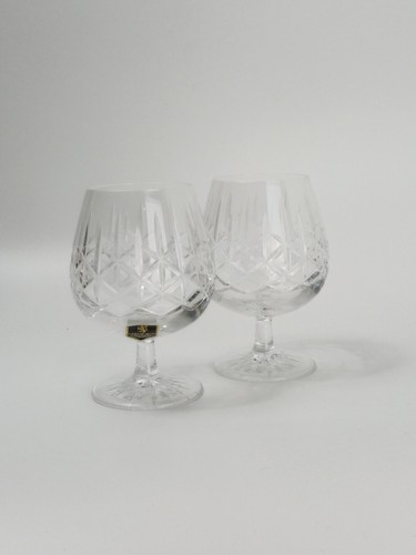 Pair vintage edinburgh - pair, crystal
