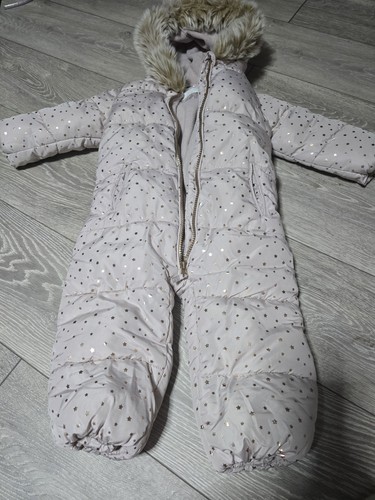 Pink snowsuit from next - pink,