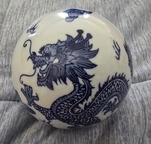 Rare large blue white - large,