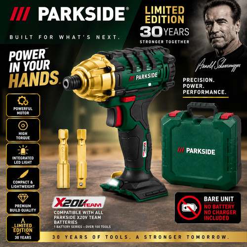 Parkside 20v impact driver - 20v,