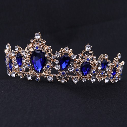 Royal crystal tiara crown - crystal, for