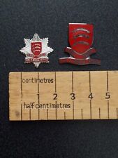 Fire Brigade Badges x TWO