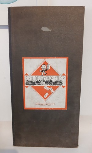 1st edition monopoly game - monopoly,