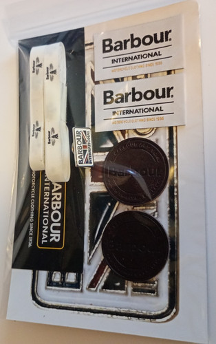 Barbour international badge - barbour, /