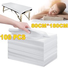 100Pcs Disposable Spa Massage Table Sheets Salon Beauty Bed Cover Non-woven Soft