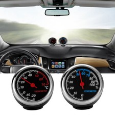 2Pcs Car Thermometer