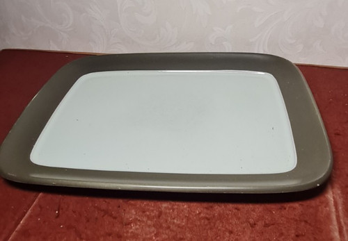 Denby chevron oblong - oblong, platter