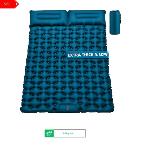 Double camping mattress 5cm - double, 9.5cm