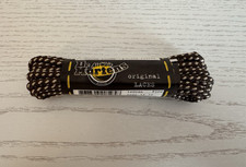 Dr Martens Original Brown and White 4036 140cm 8-10 Hole Boot Laces - Brand New