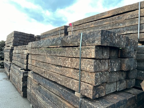 Reclaimed timber railway - timber,