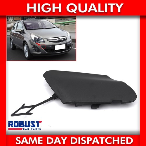 Front bumper towing eye cover - bumper,