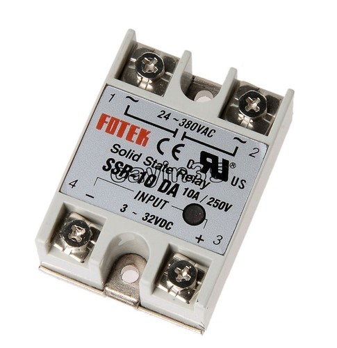 1pcs 24v 380v - 24v-380v, ssr-10