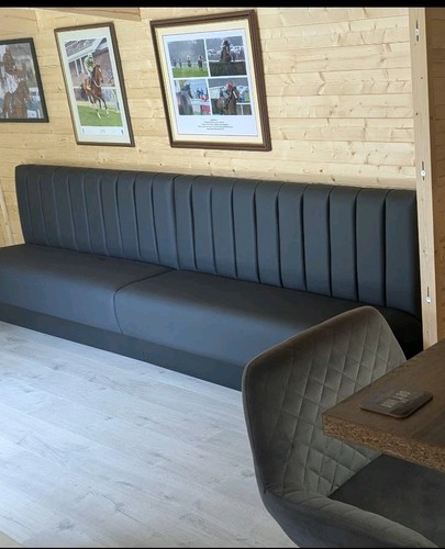 Fixed bench booth banquet - bench,