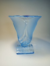 Stolzle Czech Art Deco Pressed